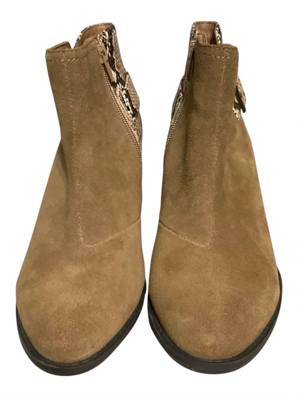 Vionic Naomi Snake Ankle Boots‎ Ladies Size 6W